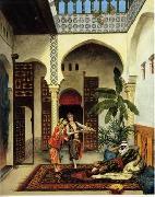 unknow artist Arab or Arabic people and life. Orientalism oil paintings 565 France oil painting artist
